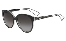 Women's Dior Dorama 2 Oversized Cat Eye Designer Fashion Sunglasses.