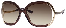Jimmy Choo Beatrix/S Rectangular style women's sunglasses.