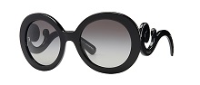 Prada 27ns Size 55 Full Rim Oval Style Sunglasses for Women